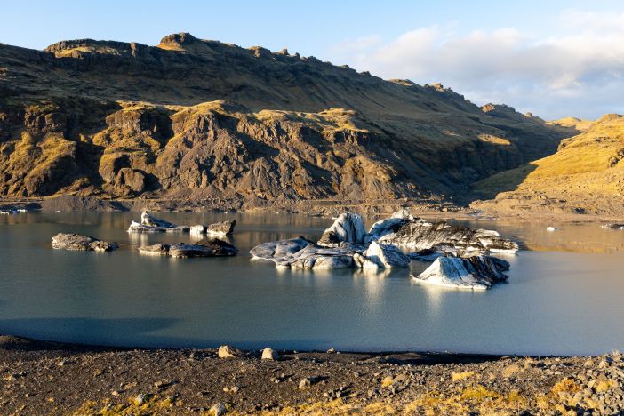 Solheimajokull Landscape